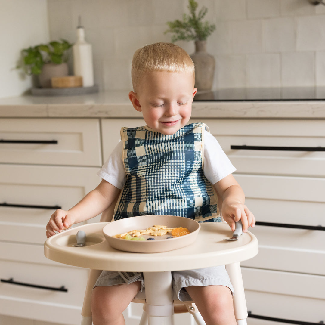 Tablier bavoir anti-salissures