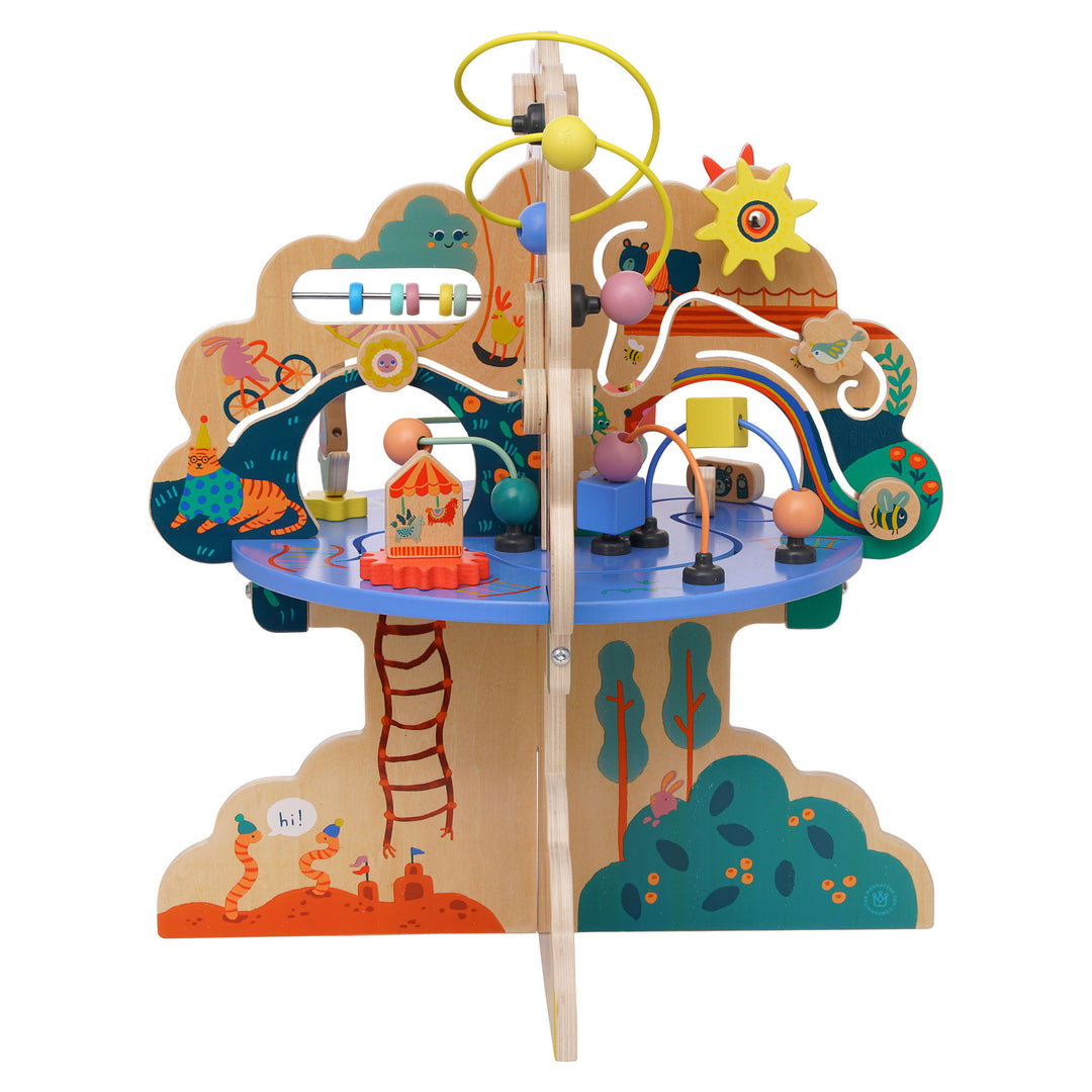Wooden Activity Center Playground Adventure