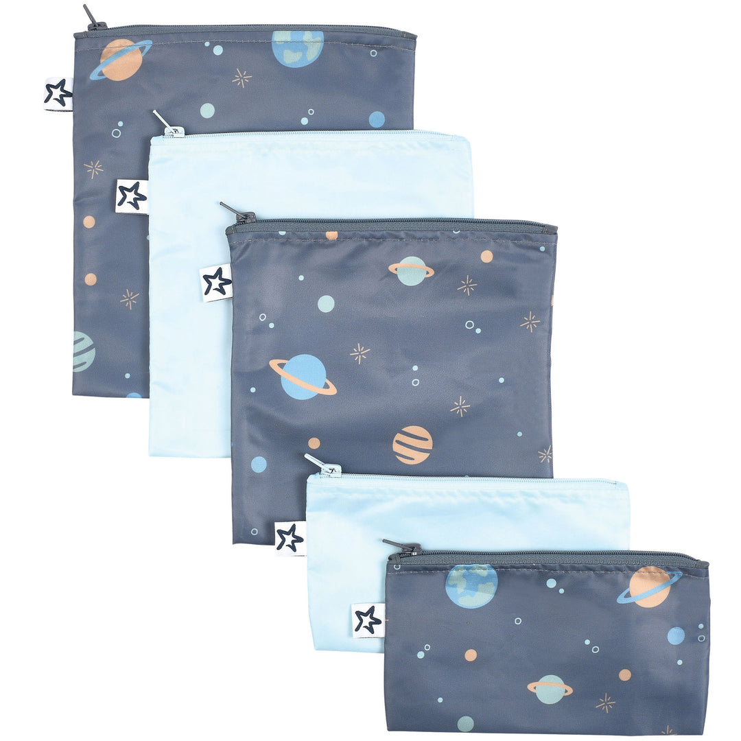 Reusable Snack Bags - 5pk