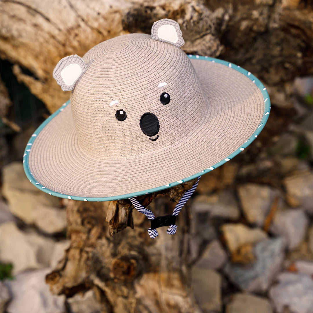 Kids Lifeguard Straw Hat - Koala