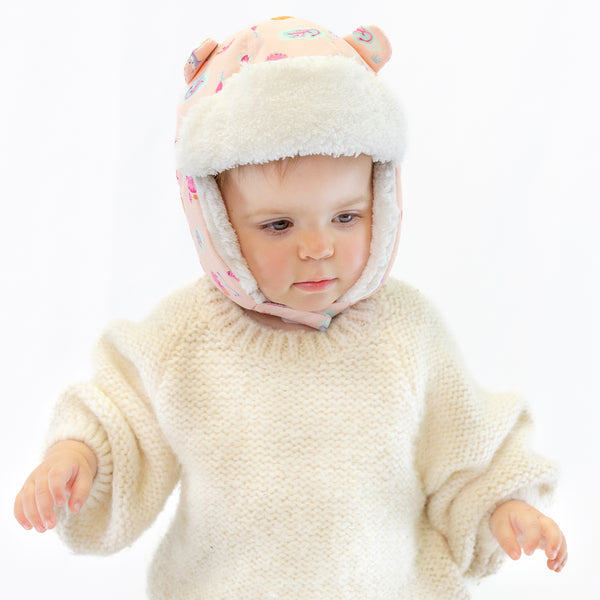 Chapeau de trappeur hydrofuge