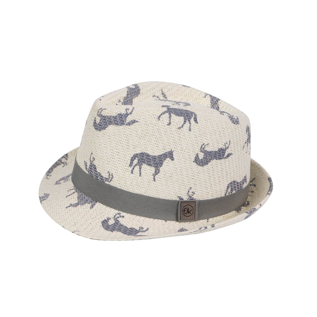 FlapjackKids - Fedora Hat - Horse - Medium Kids Fedora Hat - Horse 990006501796