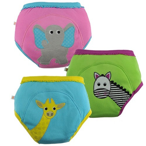 Organic Cotton 3 Piece Potty Training Pants