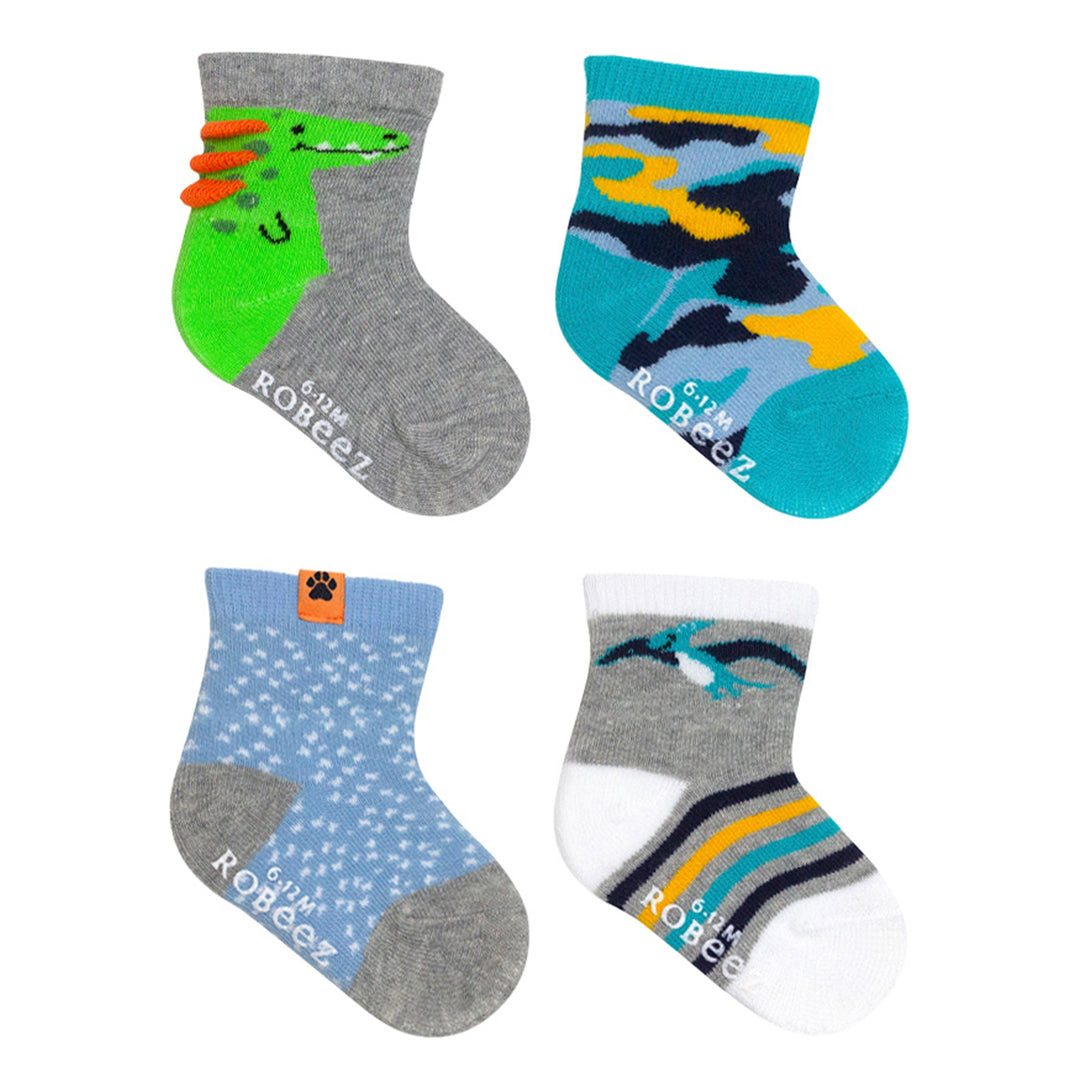 Infant Socks - Cute Little Dino