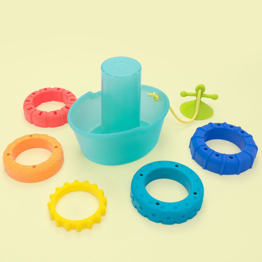 Stackin' Ship Tub Toy