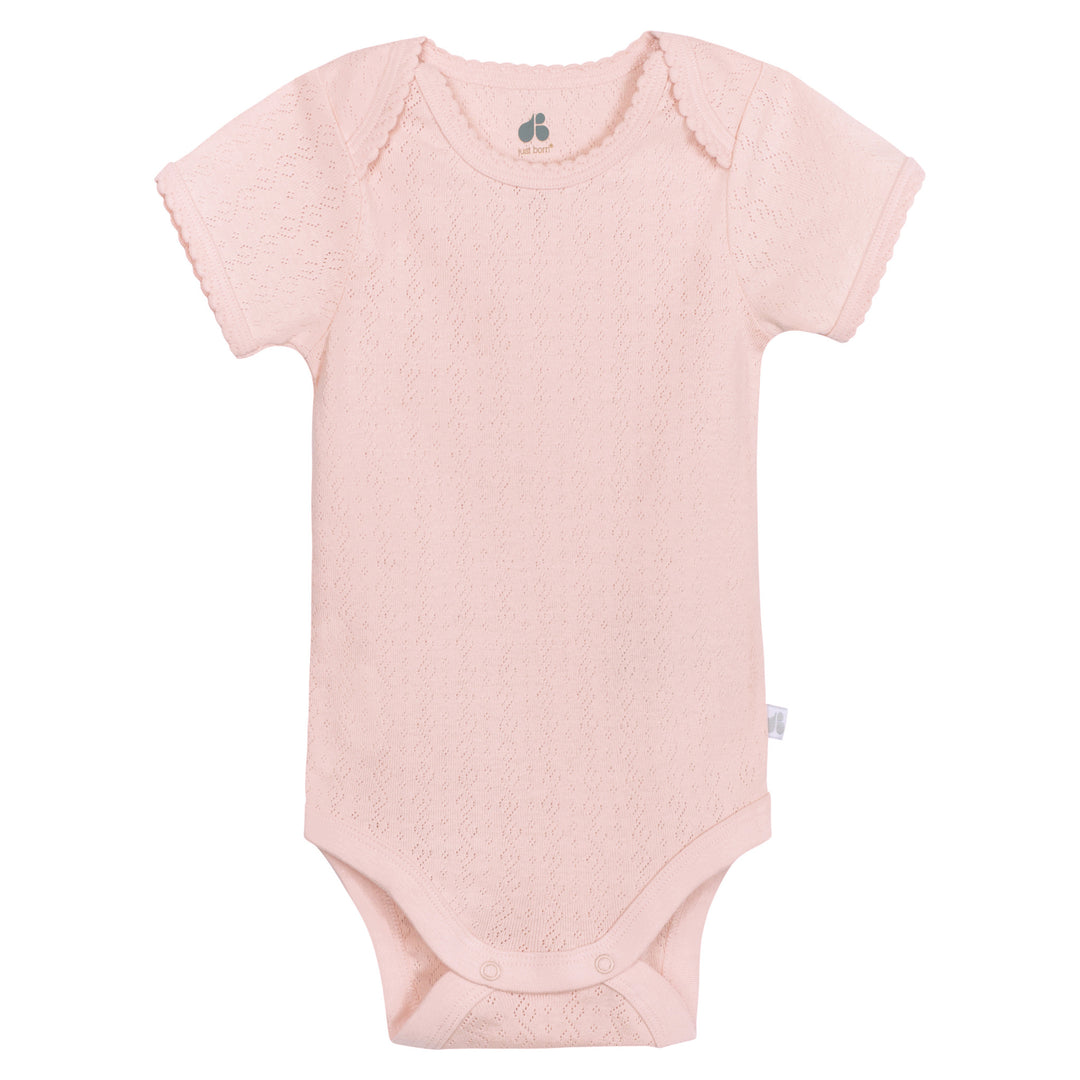 Short Sleeve Bodysuits - 3pk