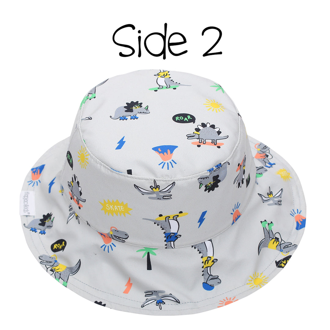 Reversible Kids UPF50+ Patterned Sun Hat