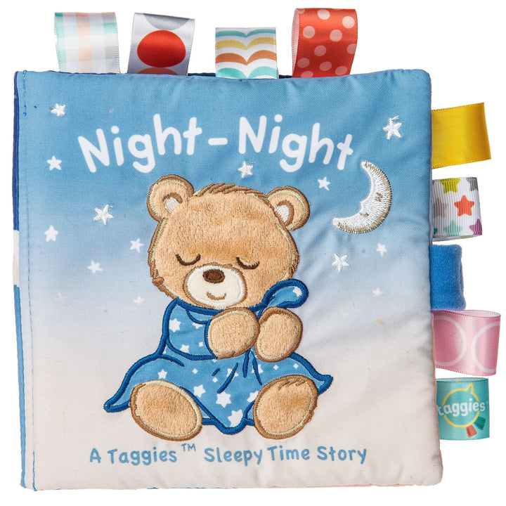 Mary Meyer - Taggies Soft Book - Starry Night Teddy 6" Taggies Starry Night Teddy Bear Soft Book - 6" 719771401403