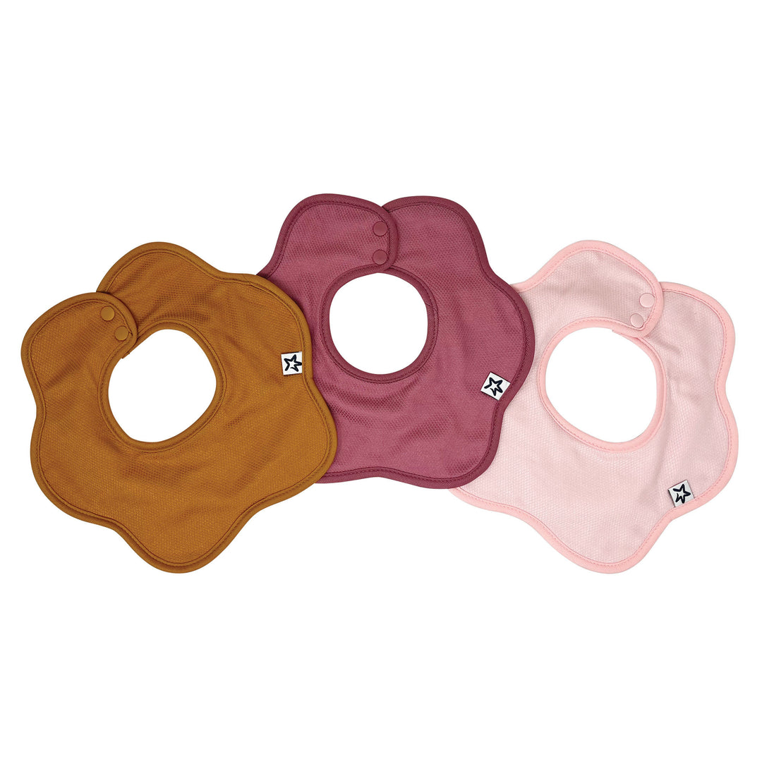 Kaffle Roundabout Drool Bibs - 3pk