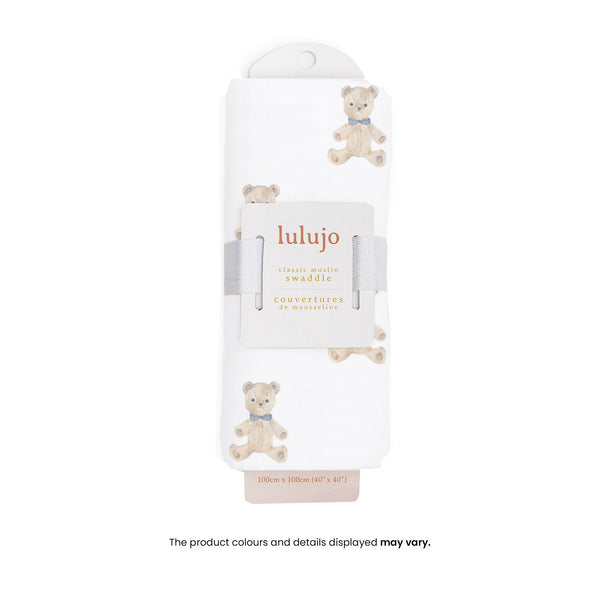 Cotton Muslin Swaddle Blanket - 40x40