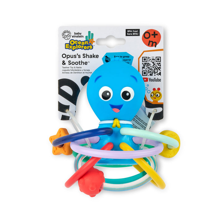 Opus’s Shake & Soothe™ Teether Toy & Rattle