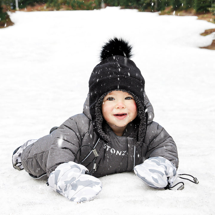 Snow Suit - Puffer - Heather Grey