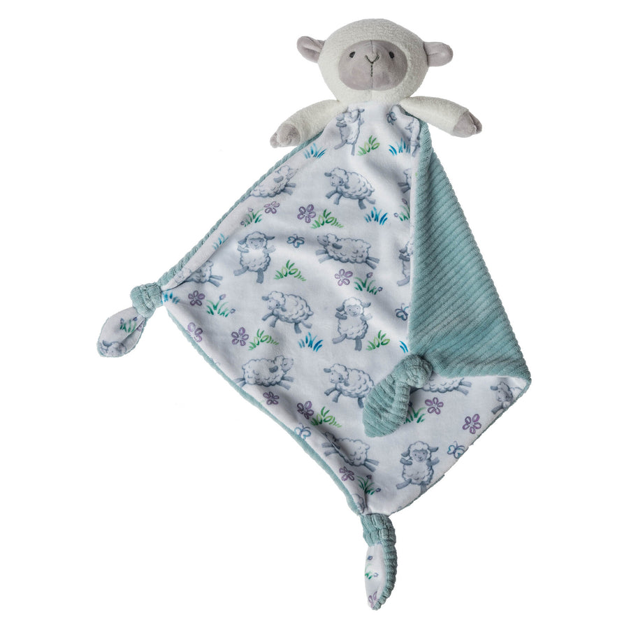 L - Mary Meyer - Little Knottie Blanket - Lamb 10" Little Knottie Blanket - Lamb - 10" 719771432049