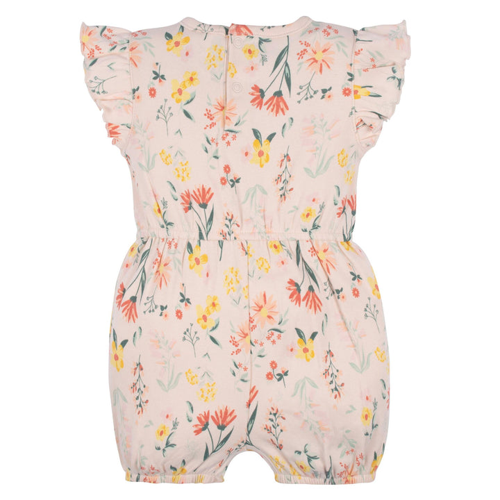 Gerber 1-Pack Baby Girl Wildflower Romper