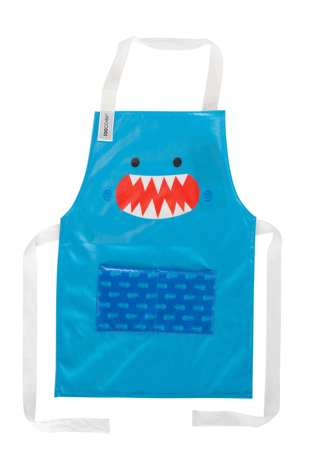 d - ZOOCCHINI - Art Apron - Sherman the Shark Art Apron - Sherman the Shark 810608033047