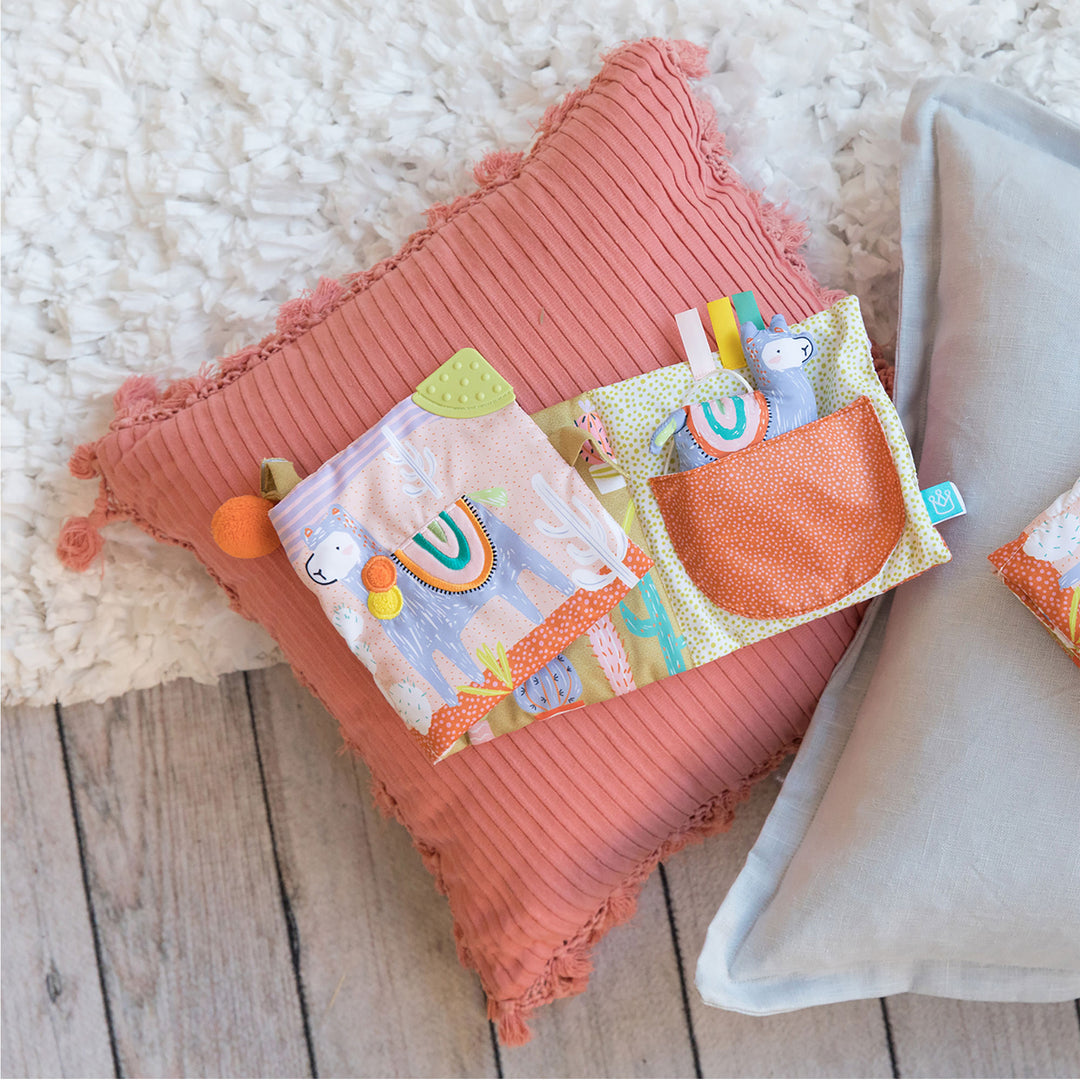 Llama Themed Soft Baby Activity Book