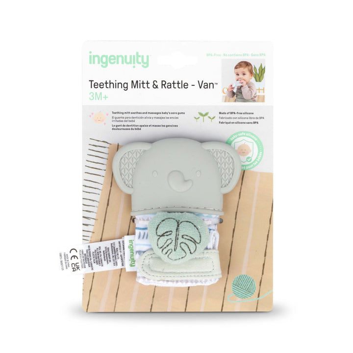 Van™ Teething Mitt & Rattle