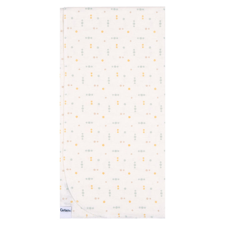 Flannel Receiving Blanket - 4pk