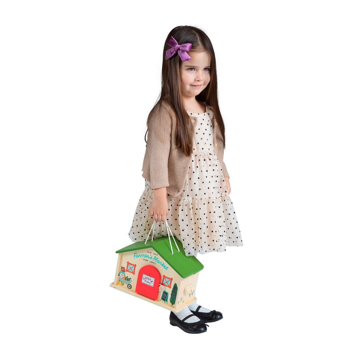 Farmer’s Market 12pc Wooden Shopping Set