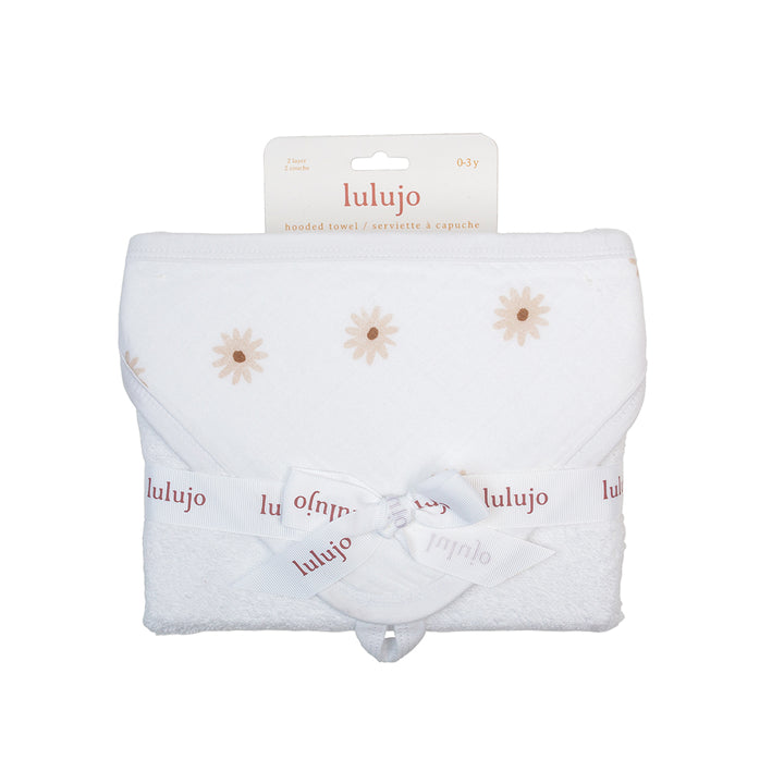 Hooded Towel - Daises