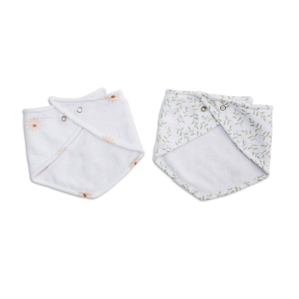 Lot de 2 bavoirs bandana
