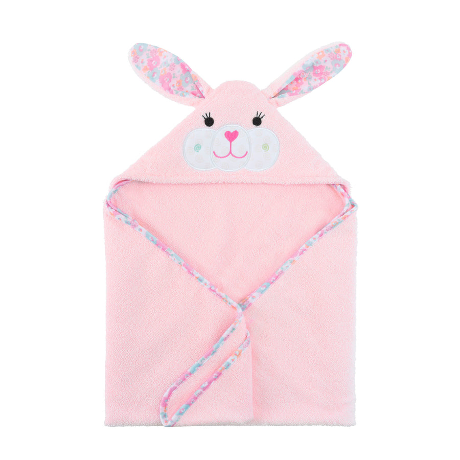 ZOOCCHINI - Baby Snow Terry Hooded Bath Towel Bunny 0-18M Baby Snow Terry Hooded Bath Towel - Beatrice Bunny 0-18M 855409006876