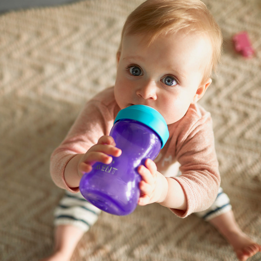 My Grippy Sippy Spout Cup - 10oz - Pink/Purple - 2 pack