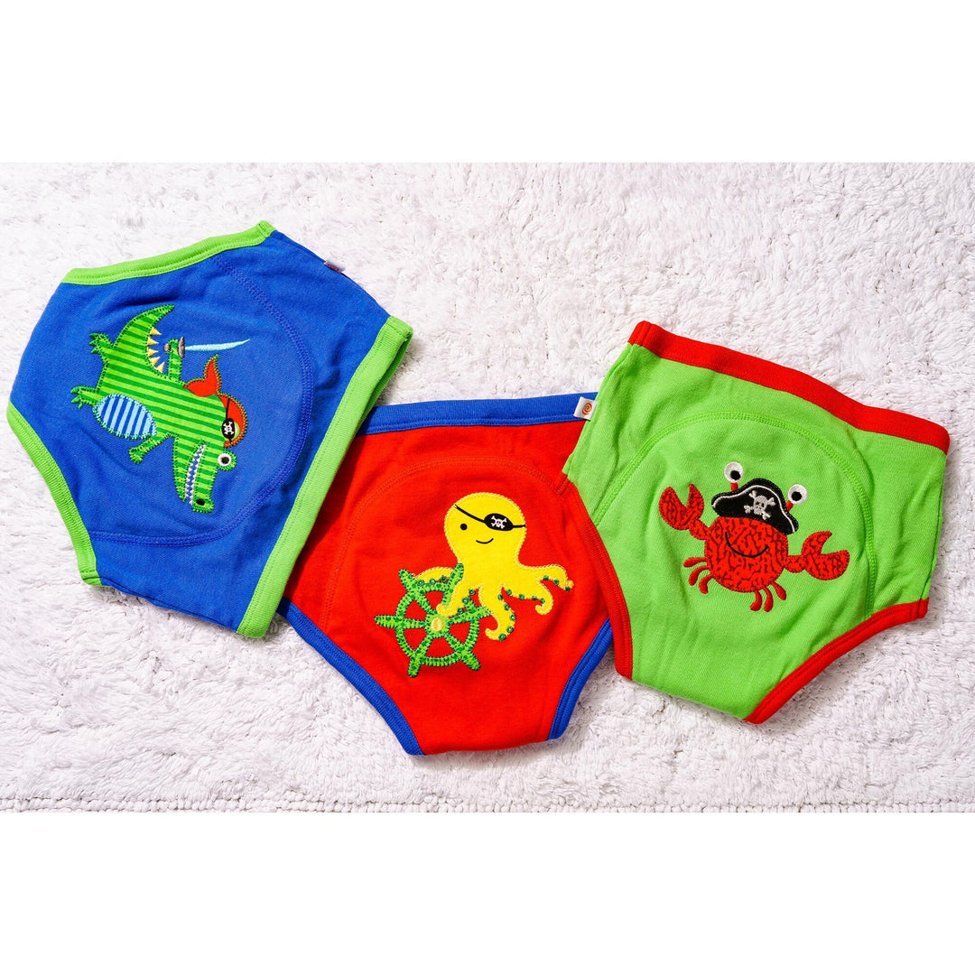 Organic Cotton 3 Piece Potty Training Pants