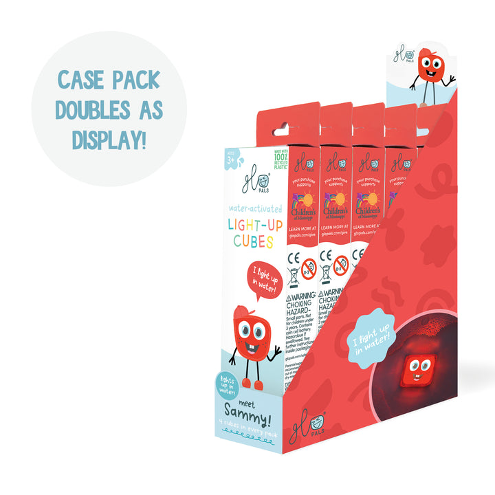 Light Up Cubes 4pk