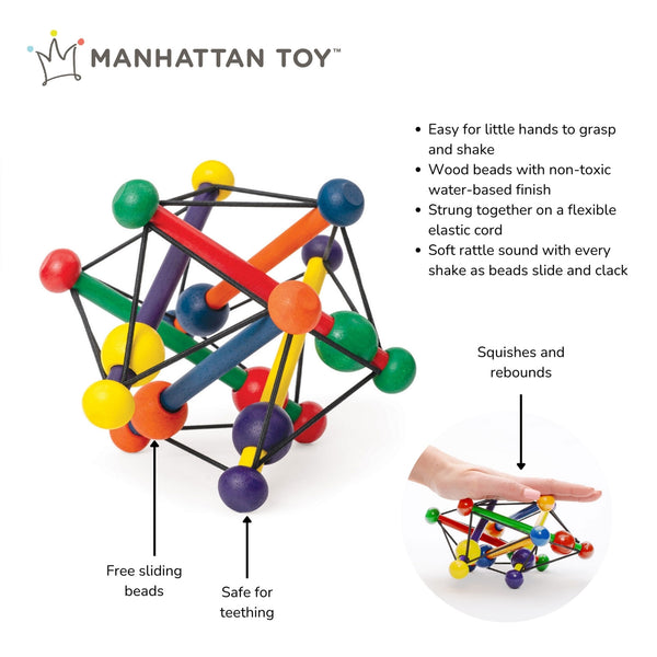 Skwish Classic Rattle+Teether Toy