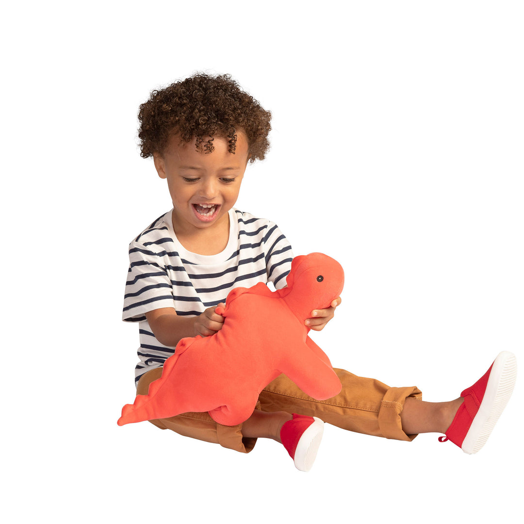 Gummy Velveteen Stegosaurus Dino 9.5"