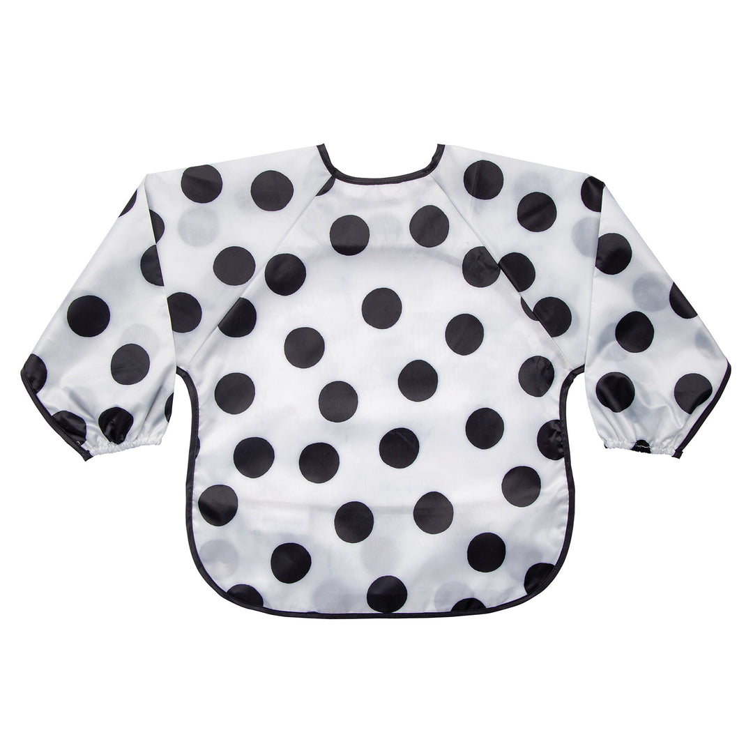 Mess-proof Full Sleeve Bib - Polka Dot