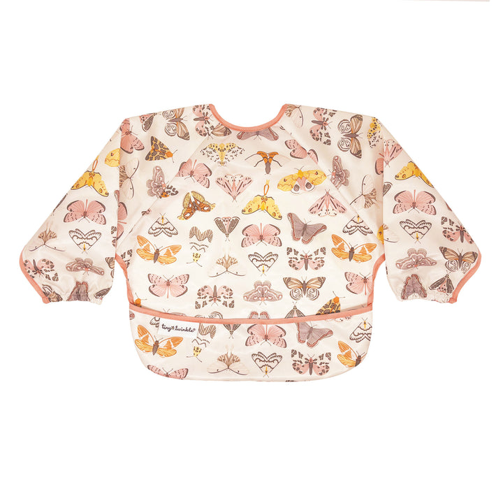 Tiny Twinkle - Full Sleeved Bib - Flutter - 6-24M Mess-proof Full Sleeved Bib - Flutter 810027536860