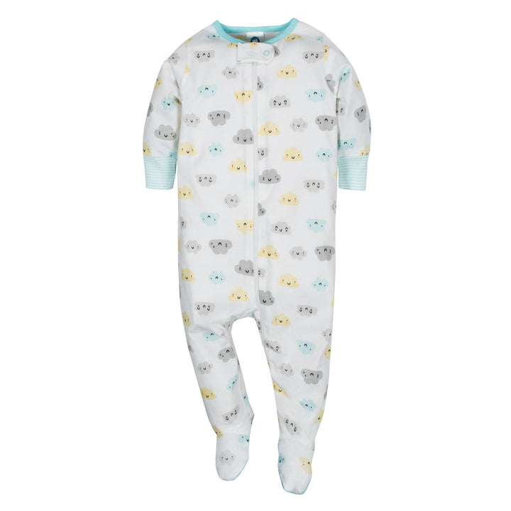 4-Pack Baby Neutral Clouds & Elephant Sleep n Plays