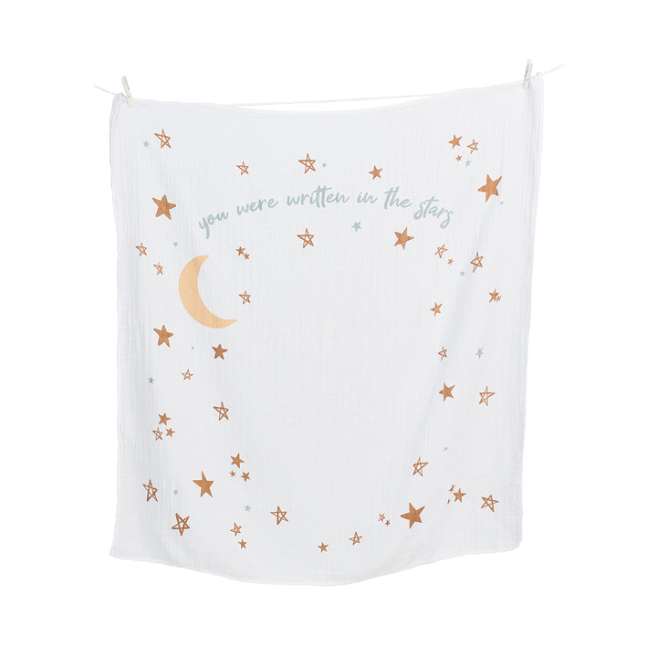 Baby's 1st Year Milestone Blanket - Written in the Stars