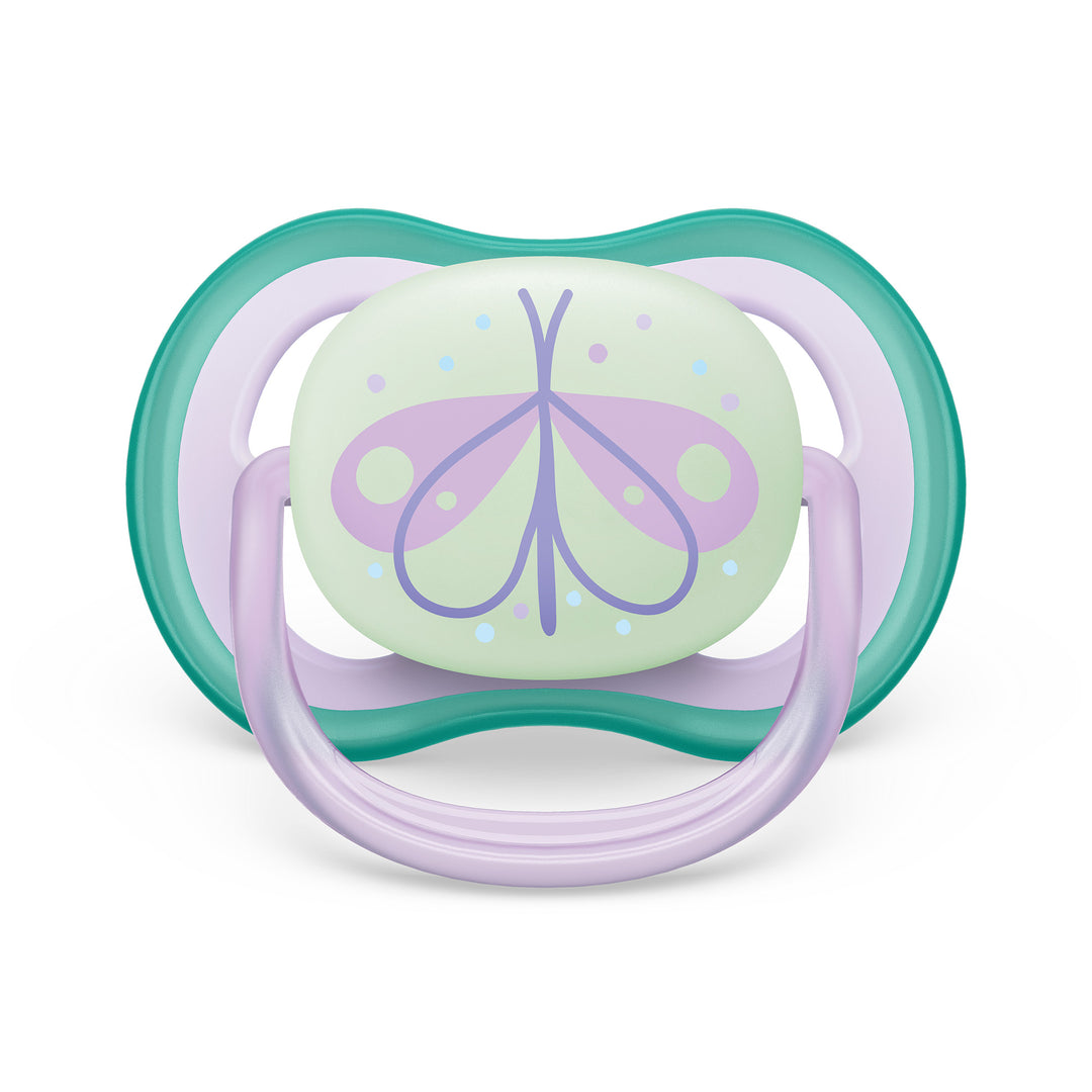 Ultra Air Pacifier   0 6M   Lilac Dragonfly+Dreams   2 pack