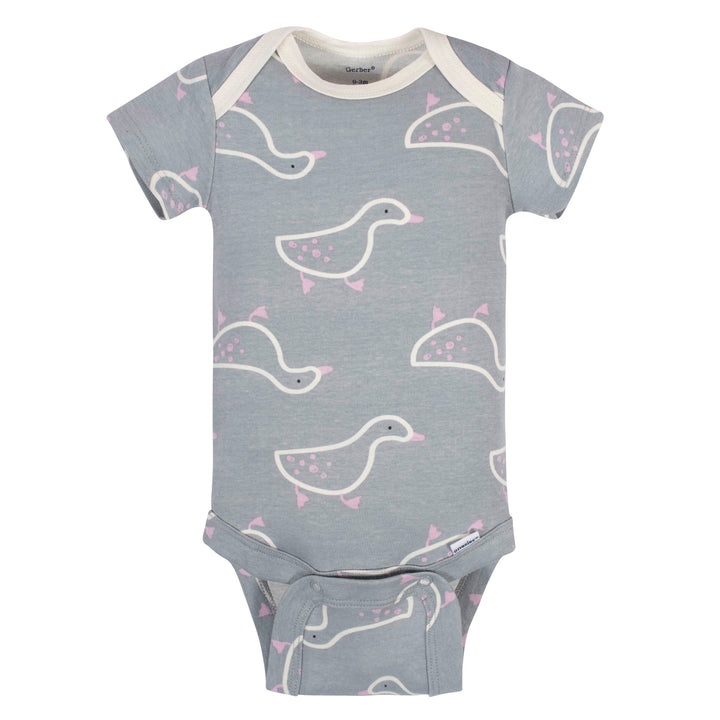 Short Sleeve Bodysuit Onesies - 5pk