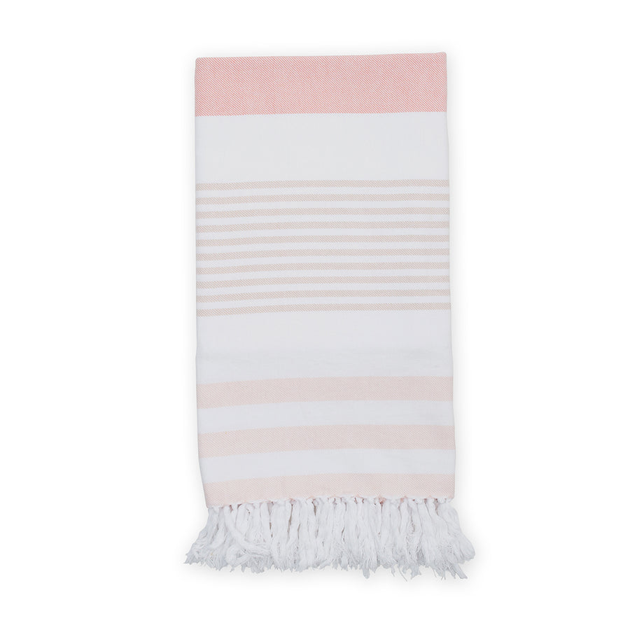 Lulujo - Turkish Towel - Tanned Pink Turkish Towel - Tanned Pink 628233457073